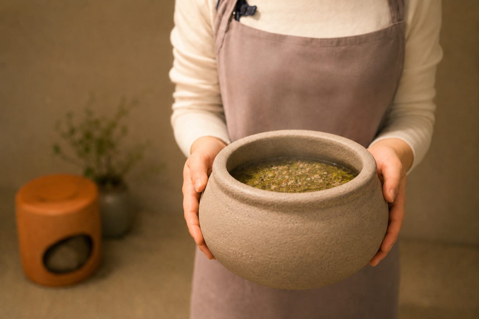 薬草と土鍋 — よもぎ蒸しの薬草ブレンド